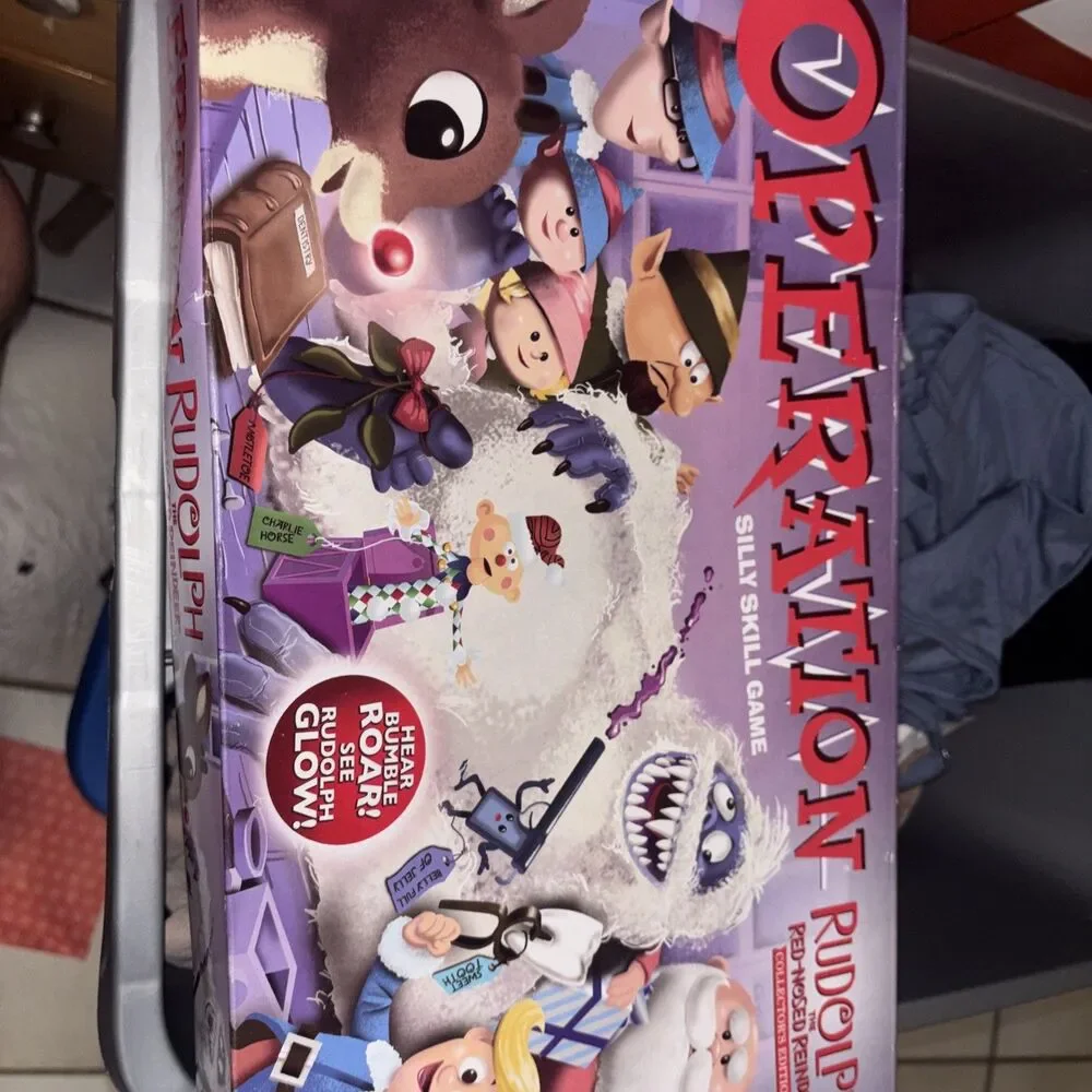 Hasbro Operation Game Rudolph the Red Nosed Reindeer USAopoly NEW Sealed